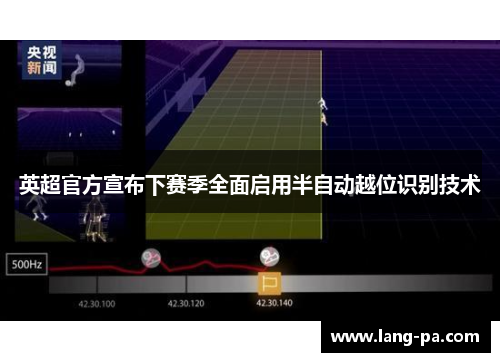 英超官方宣布下赛季全面启用半自动越位识别技术